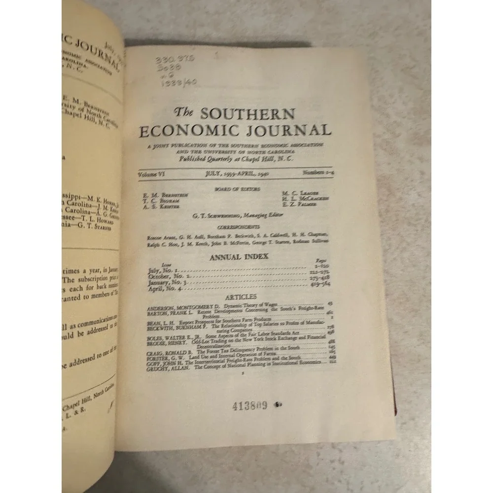 N/A southern economic
